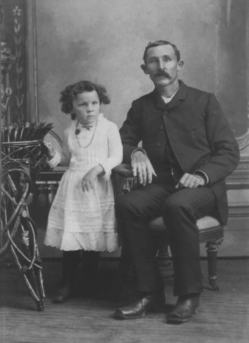 Nace Hutchison and daughter Alice