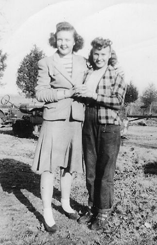 Joann Kernodle and Betty Harrison