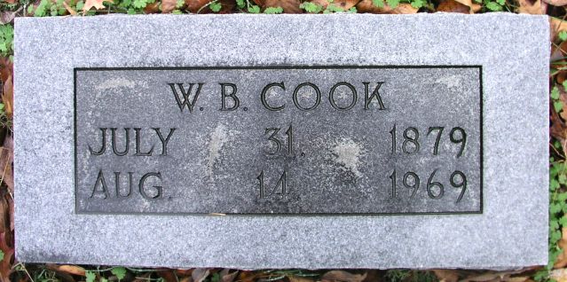 Wilson B. Cook - Picture by JWH 4 Dec 2003