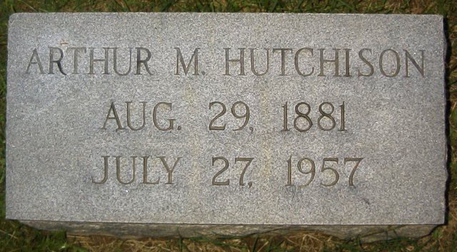 Arthur Marvin Hutchison - Picture by JWH 7 Jun 2003