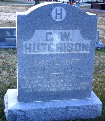 Charles Wallace  Hutchison - Picture by JWH 7 Dec 2002
