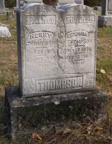 Henry & Virginia Thompson - Picture taken by JWH 26 Nov 2000